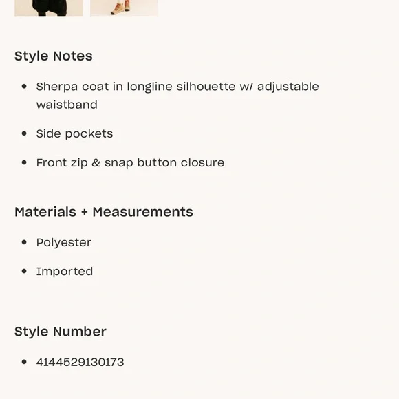 Varley Jones Sherpa Coat - Picture 10 of 10